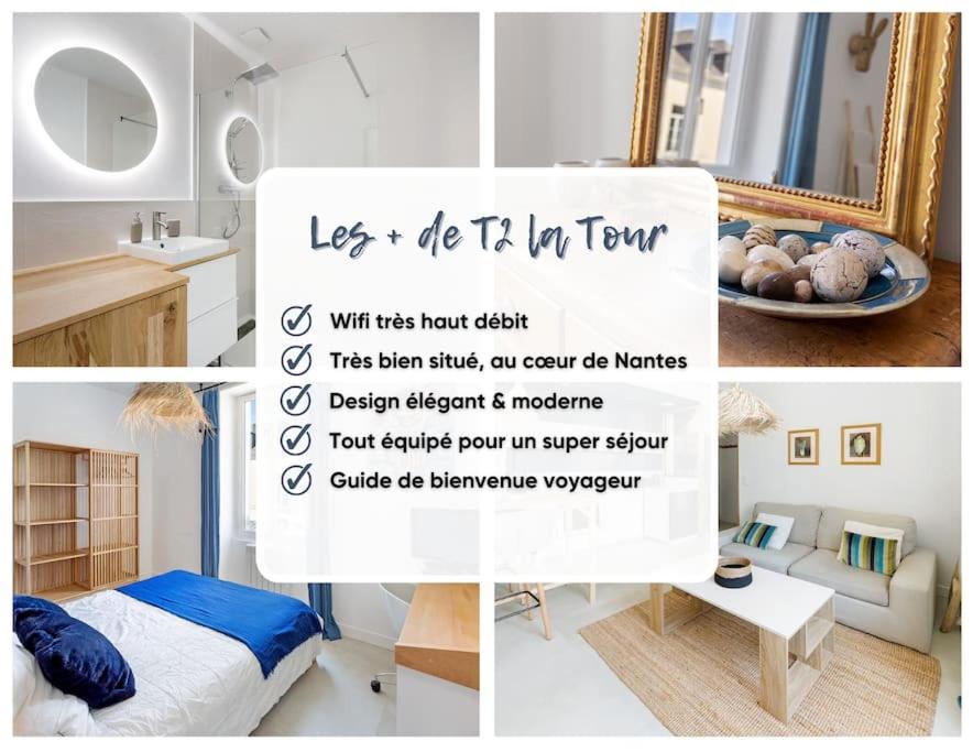 Machines De L'Ile - Fibre - Netflix - T2 La Tour Apartment Нант Екстериор снимка